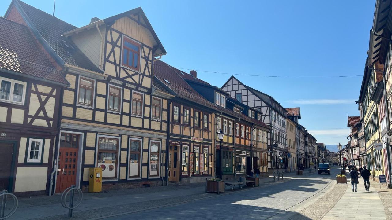 Ferienwohnung Wetzig W2 - Breite Strasse 104 베르니게로데 외부 사진
